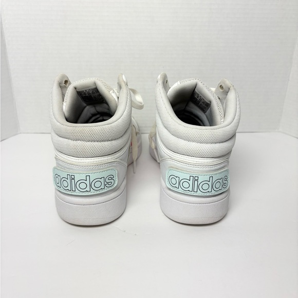 Adidas Hoops 3.0‎ Mid Classic World Friends Sneaker High Top Shoes Womens Sz 8.5 - Picture 6 of 8